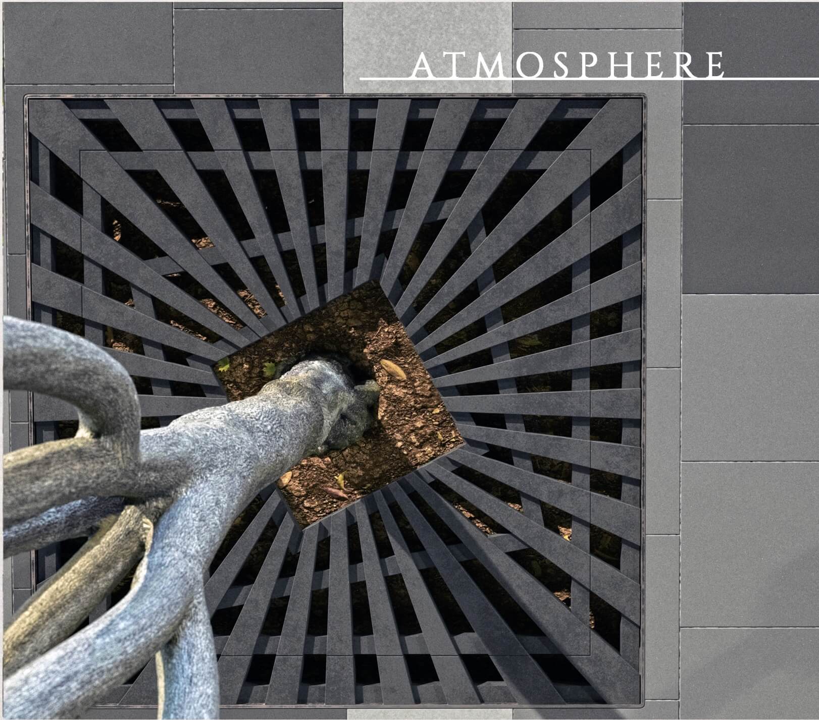 Приствольная решетка для дерева ZKING ATMOSPHERE 1.2х1.2м Черная в Коломне фото