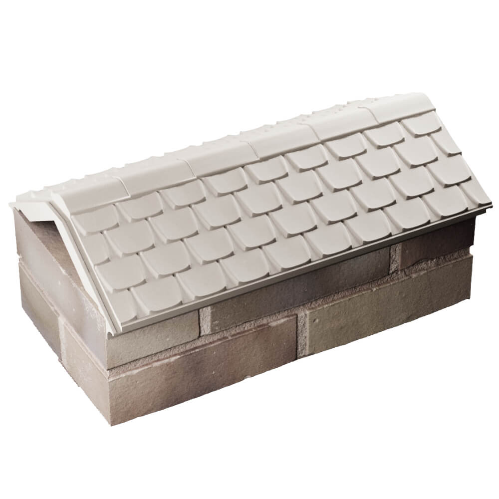 Парапет Zking Эльбрус Бежевый с посадкой на 1 кирпич (255мм) в Коломне фото