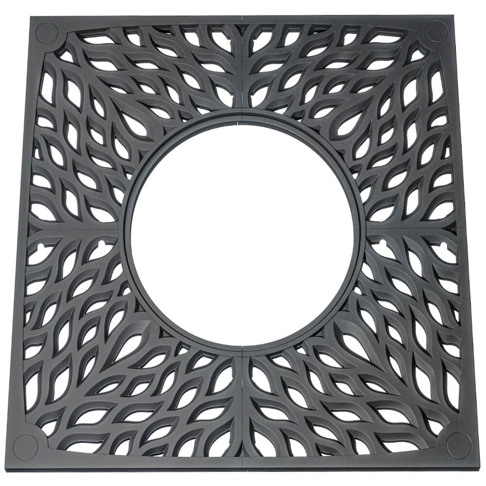 Приствольная решетка для дерева ZKING CRUST 2х2м Черная Коломна фото