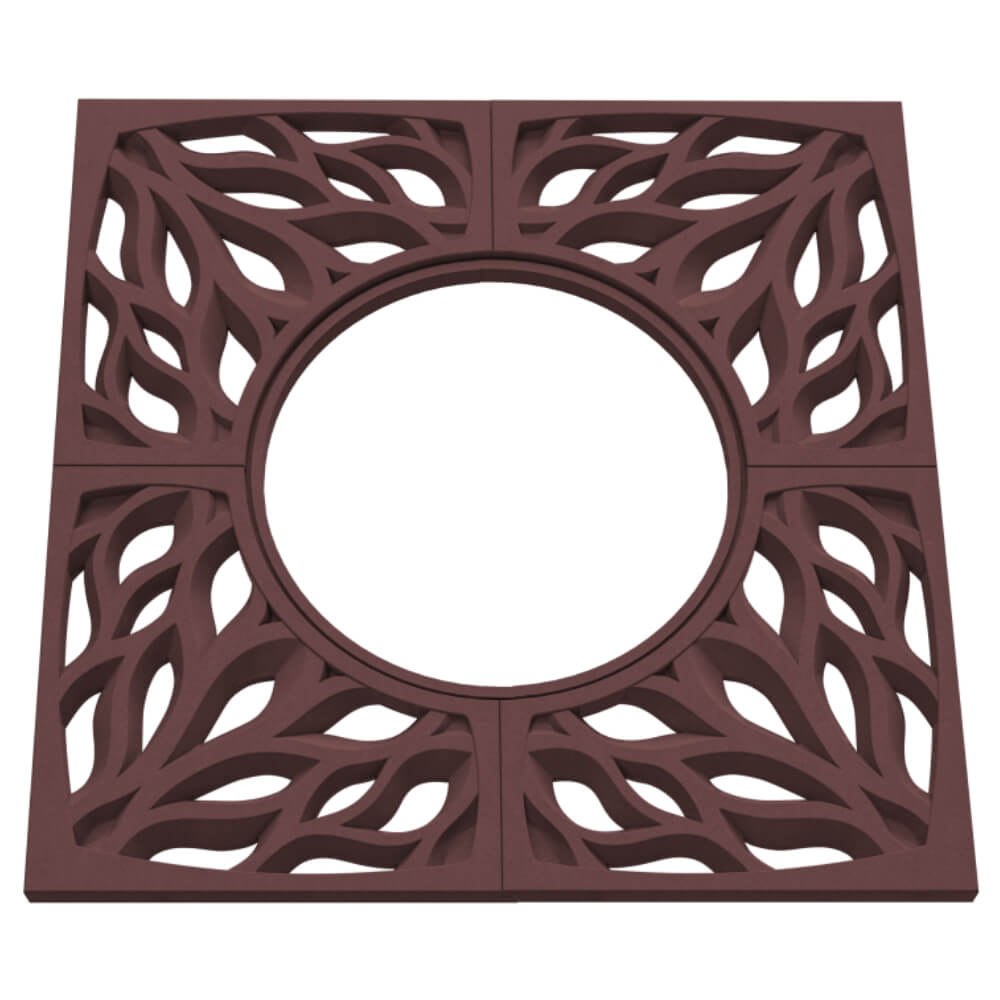 Приствольная решетка для дерева ZKING CRUST 1.2х1.2м Коричневая в Коломне фото