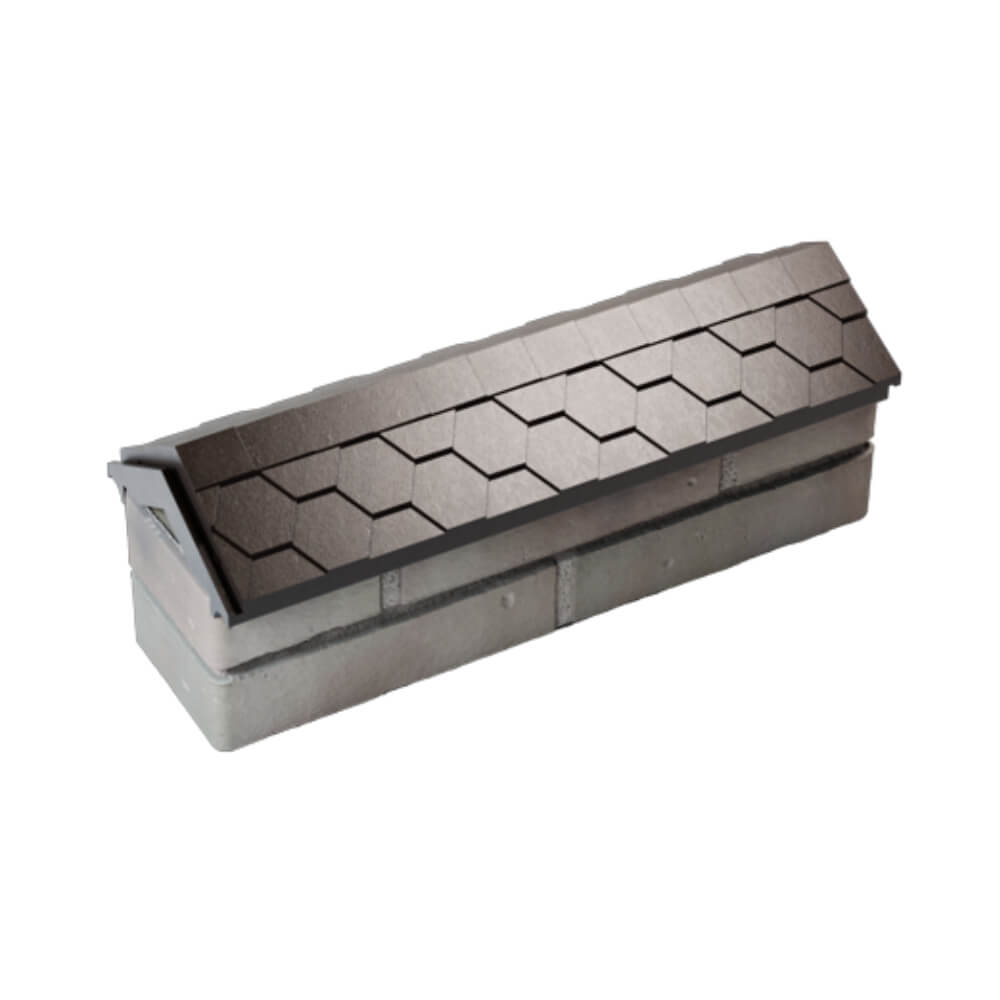 Парапет Zking Эверест Коричневый с посадкой на 0.5 кирпича (130мм) в Коломне фото