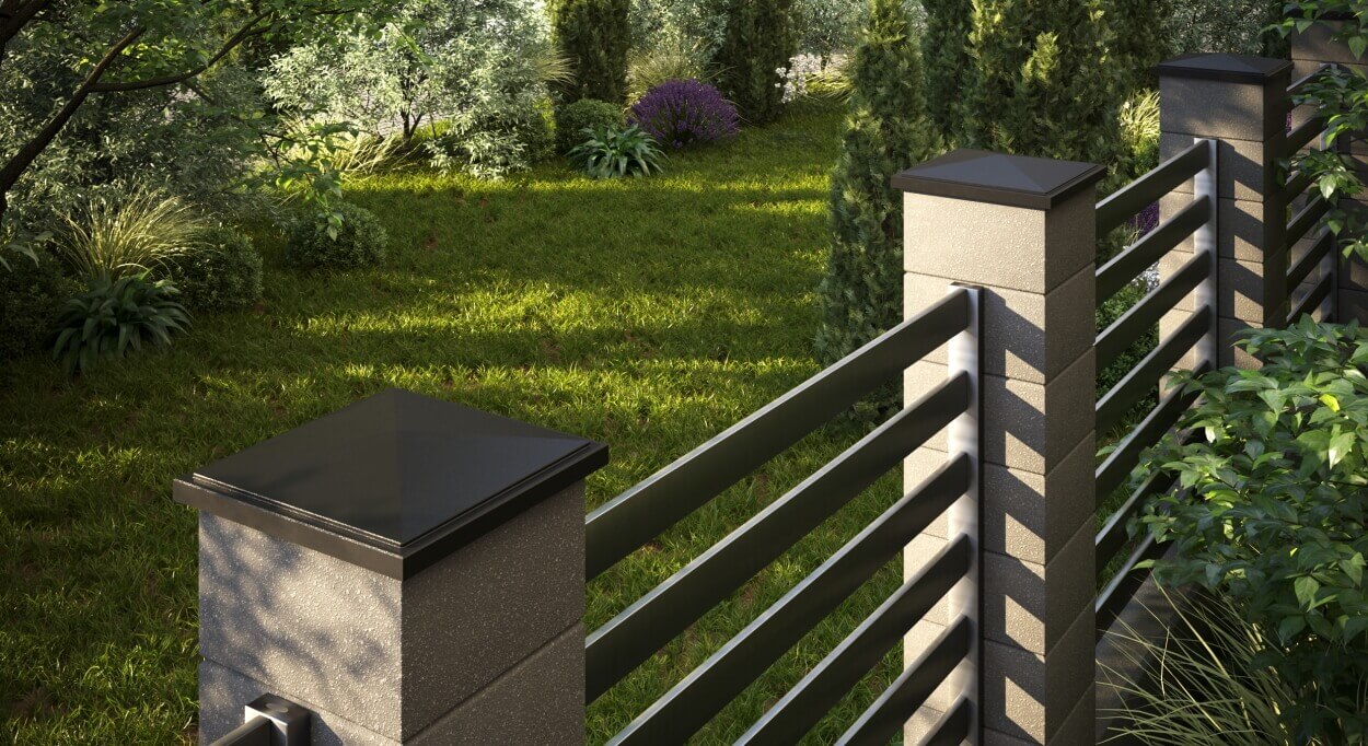 Колпак Zking БонаМоно Коричневый на столб 1.5х1.5 кирпича (385х385, 400х400мм) в Коломне фото