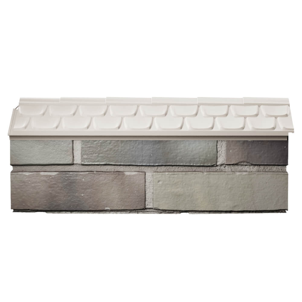 Парапет Zking Эльбрус Бежевый с посадкой на 0.5 кирпича (130мм) в Коломне фото