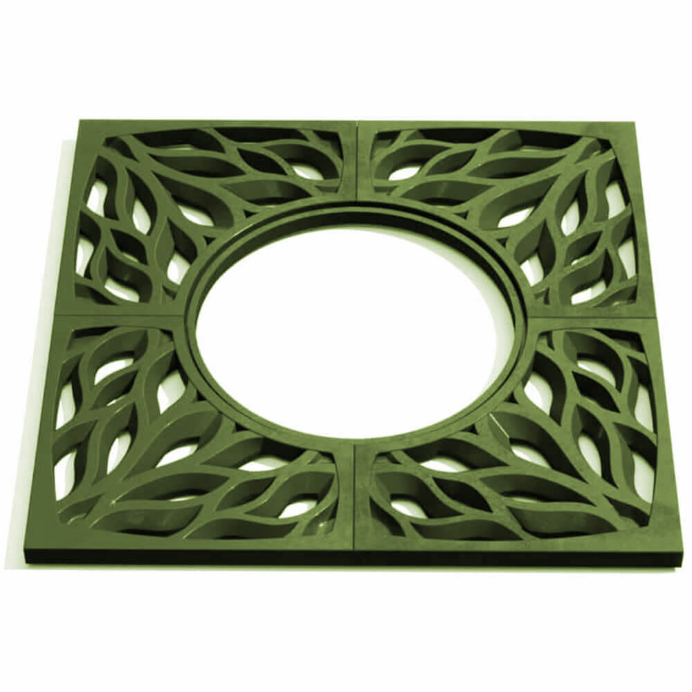 Приствольная решетка для дерева ZKING CRUST 1.2х1.2м Зеленая Коломна фото