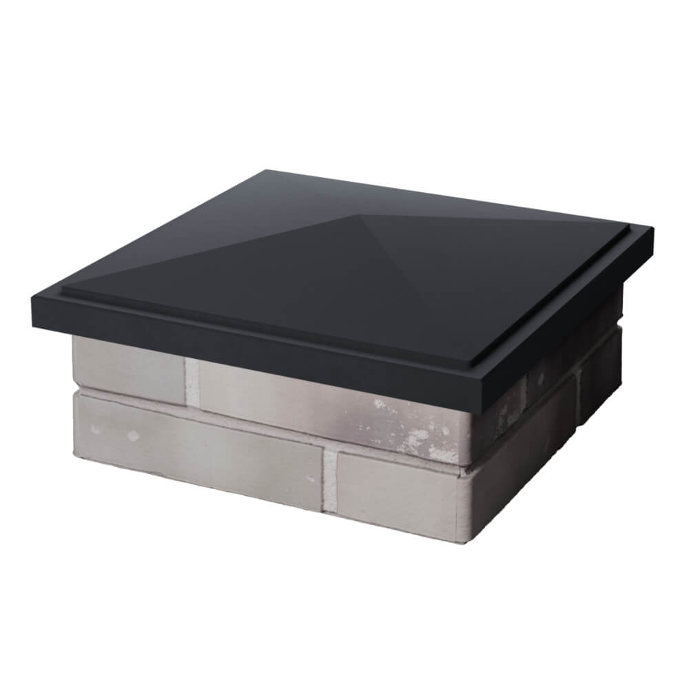 Колпак Zking БонаМоно Серый на столб 1.5х1.5 кирпича (385х385, 400х400мм) в Коломне фото